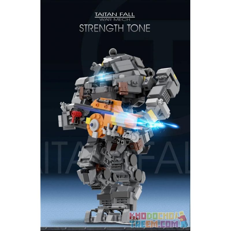 SUPER 18K K122 non  ION ION TITAN. bộ đồ chơi xếp lắp ráp ghép mô hình Computer Games TITANFALL ION Trò Chơi 1115 khối