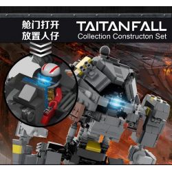 SUPER 18K K122 non  ION ION TITAN. bộ đồ chơi xếp lắp ráp ghép mô hình Computer Games TITANFALL ION Trò Chơi 1115 khối