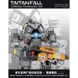 SUPER 18K K122 non  ION ION TITAN. bộ đồ chơi xếp lắp ráp ghép mô hình Computer Games TITANFALL ION Trò Chơi 1115 khối