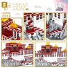 ZHEGAO QL0960 0960 non  CUNG ĐIỆN POTALA TÂY TẠNG TRUNG QUỐC bộ đồ chơi xếp lắp ráp ghép mô hình Architecture Công Trình Kiến Trúc 3649 khối