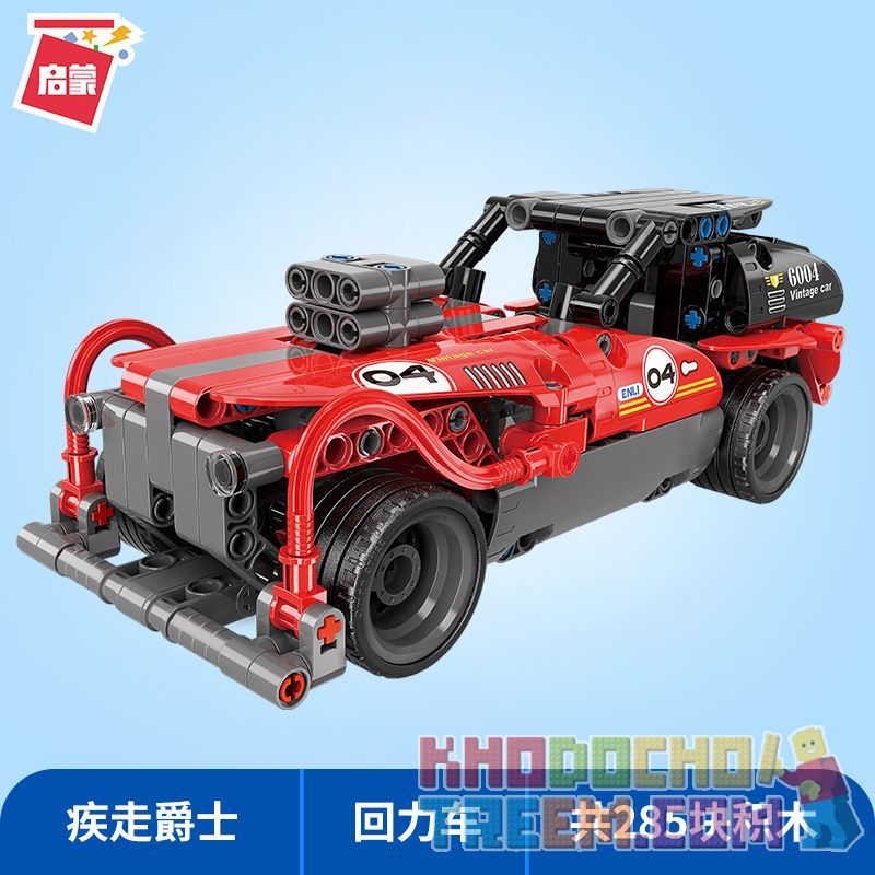 Enlighten 6004 Qman 6004 non Lego NHẠC JAZZ bộ đồ chơi xếp lắp ráp ghép mô hình Technic MODEL POWER Kỹ Thuật Công Nghệ Cao Mô Hình Phương Tiện 235 khối