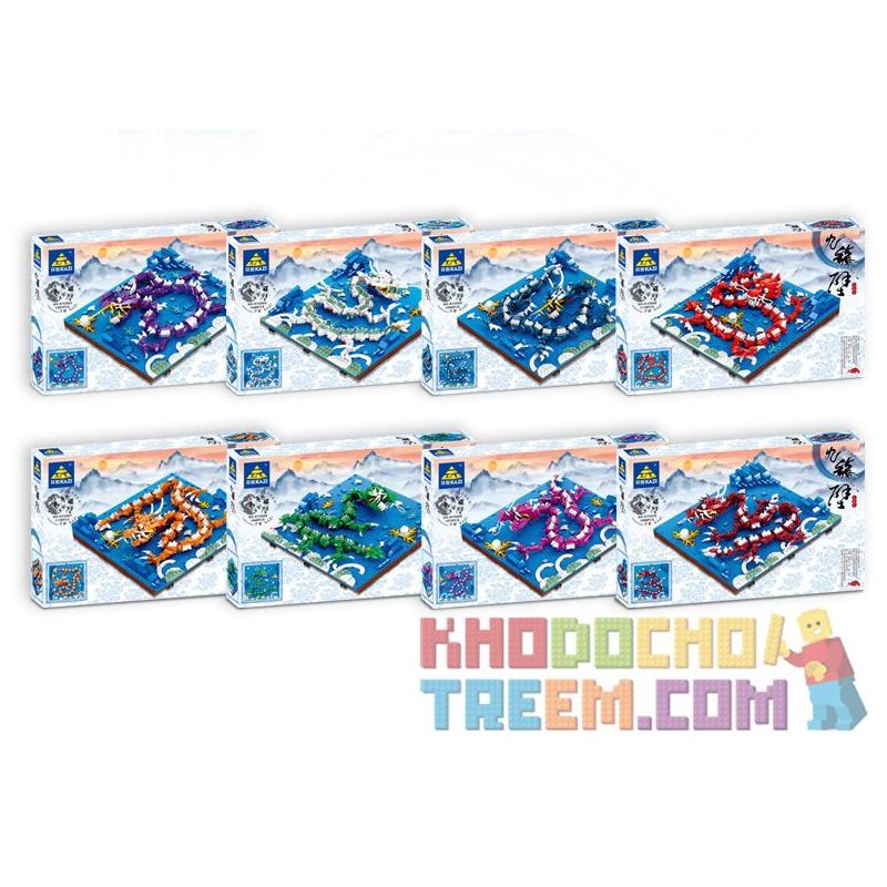 Kazi KY2002 2002 KY2003 2003 KY2004 2004 KY2005 2005 KY2006 2006 KY2007 2007 KY2008 2008 KY2009 2009 KY2010 2010 non  CỬU LONG BỨC TƯỜNG. bộ đồ chơi xếp lắp ráp ghép mô hình Chinatown Khu Phố Tàu 8748 khối