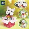 BR 6003 non  NISHITAKACHI HAKUKYO bộ đồ chơi xếp lắp ráp ghép mô hình Pet Thú Cưng 591 khối