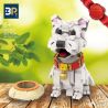 BR 6003 non  NISHITAKACHI HAKUKYO bộ đồ chơi xếp lắp ráp ghép mô hình Pet Thú Cưng 591 khối