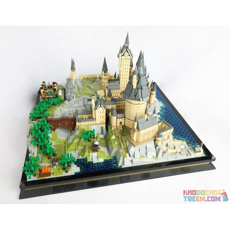 MOC BLOCKS M10001 10001 MorkModel 032102 Mork Model 032102 MouldKing 22004 Mould King 22004 non  TRƯỜNG PHÙ THỦY VÀ PHÁP SƯ HOGWARTS bộ đồ chơi xếp lắp ráp ghép mô hình Creator HOGWARTS SCHOOL OF WITCHCRAFT AND WIZARDRY Sáng Tạo 6778 khối