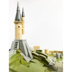 MOC BLOCKS M10001 10001 MorkModel 032102 Mork Model 032102 MouldKing 22004 Mould King 22004 non  TRƯỜNG PHÙ THỦY VÀ PHÁP SƯ HOGWARTS bộ đồ chơi xếp lắp ráp ghép mô hình Creator HOGWARTS SCHOOL OF WITCHCRAFT AND WIZARDRY Sáng Tạo 6778 khối