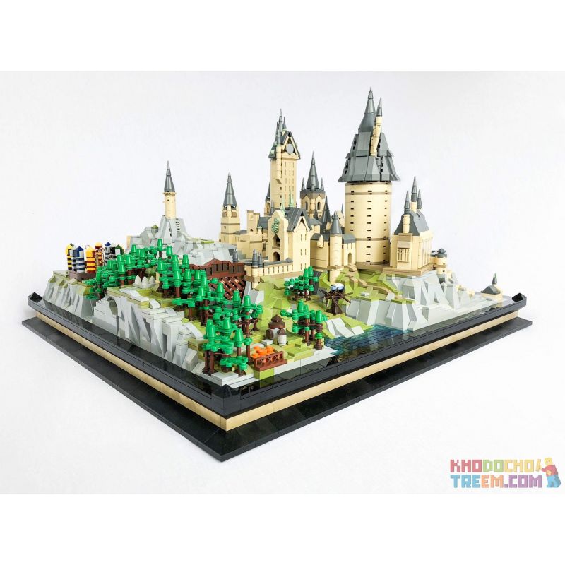 MOC BLOCKS M10001 10001 MorkModel 032102 Mork Model 032102 MouldKing 22004 Mould King 22004 non  TRƯỜNG PHÙ THỦY VÀ PHÁP SƯ HOGWARTS bộ đồ chơi xếp lắp ráp ghép mô hình Creator HOGWARTS SCHOOL OF WITCHCRAFT AND WIZARDRY Sáng Tạo 6778 khối