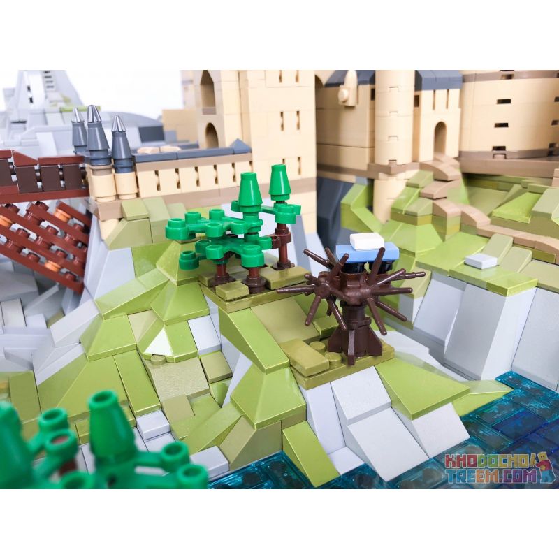 MOC BLOCKS M10001 10001 MorkModel 032102 Mork Model 032102 MouldKing 22004 Mould King 22004 non  TRƯỜNG PHÙ THỦY VÀ PHÁP SƯ HOGWARTS bộ đồ chơi xếp lắp ráp ghép mô hình Creator HOGWARTS SCHOOL OF WITCHCRAFT AND WIZARDRY Sáng Tạo 6778 khối