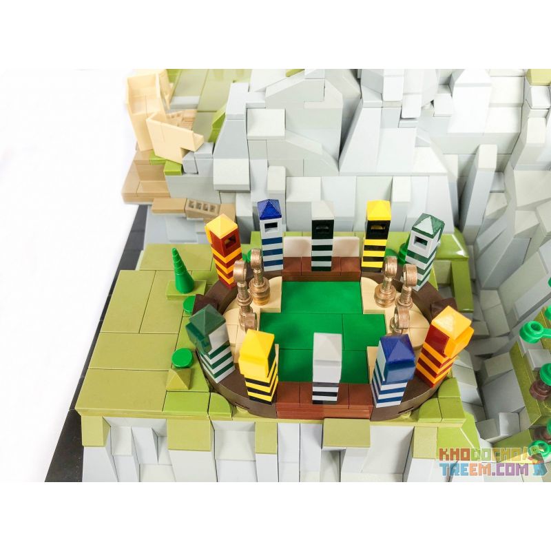 MOC BLOCKS M10001 10001 MorkModel 032102 Mork Model 032102 MouldKing 22004 Mould King 22004 non  TRƯỜNG PHÙ THỦY VÀ PHÁP SƯ HOGWARTS bộ đồ chơi xếp lắp ráp ghép mô hình Creator HOGWARTS SCHOOL OF WITCHCRAFT AND WIZARDRY Sáng Tạo 6778 khối