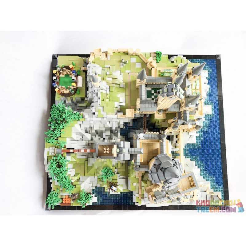 MOC BLOCKS M10001 10001 MorkModel 032102 Mork Model 032102 MouldKing 22004 Mould King 22004 non  TRƯỜNG PHÙ THỦY VÀ PHÁP SƯ HOGWARTS bộ đồ chơi xếp lắp ráp ghép mô hình Creator HOGWARTS SCHOOL OF WITCHCRAFT AND WIZARDRY Sáng Tạo 6778 khối