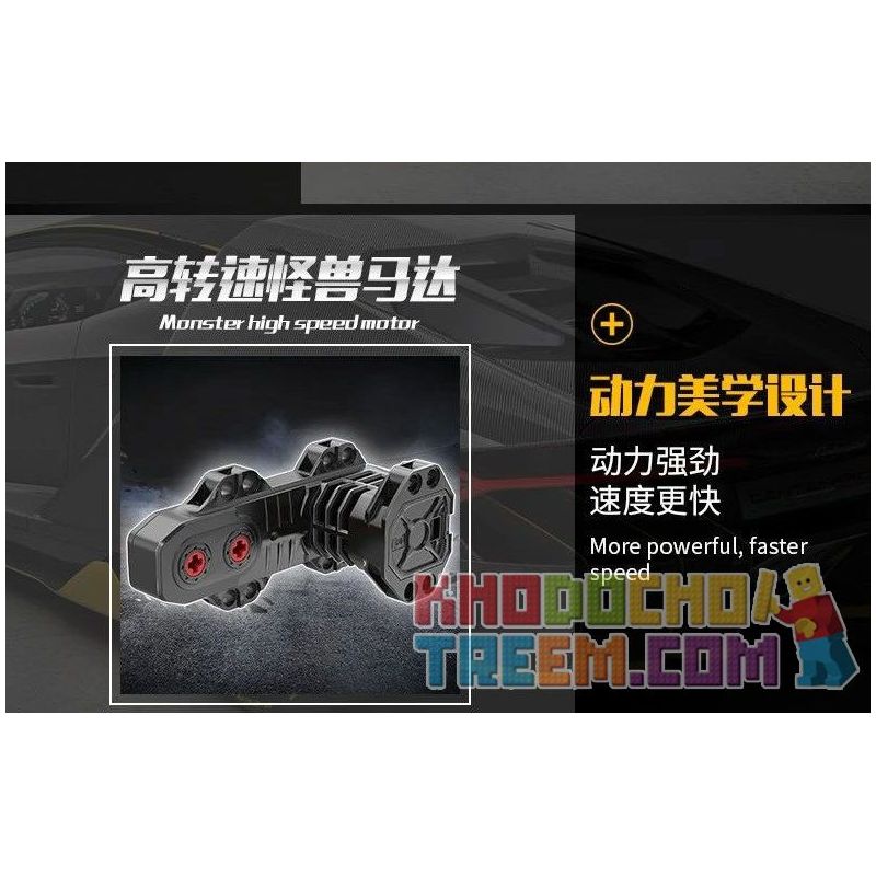 HAPPY BUILD YC-QC020 QC020 YCQC020 non  LAMBORGHINI 100 NĂM ĐIÊN HÀNG TRĂM PHIÊN BẢN KỶ NIỆM 1:12 tỷ lệ 1:12 bộ đồ chơi xếp lắp ráp ghép mô hình  X-TECH LAMBORGHINI CENTENARIO ROADSTER Kỹ Thuật Công Nghệ Cao Mô Hình Phương Tiện 1848 khối