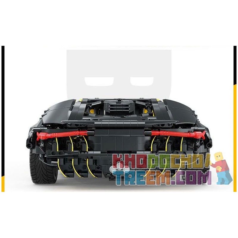 HAPPY BUILD YC-QC020 QC020 YCQC020 non  LAMBORGHINI 100 NĂM ĐIÊN HÀNG TRĂM PHIÊN BẢN KỶ NIỆM 1:12 tỷ lệ 1:12 bộ đồ chơi xếp lắp ráp ghép mô hình  X-TECH LAMBORGHINI CENTENARIO ROADSTER Kỹ Thuật Công Nghệ Cao Mô Hình Phương Tiện 1848 khối