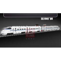 MouldKing 12002 12002CX Mould King 12002 12002CX non  HÀI HÒA CRH2A EMU bộ đồ chơi xếp lắp ráp ghép mô hình Trains WORLD RAILWAY CRH2 HIGH-SPEED TRAIN Tàu Hỏa 2646 khối