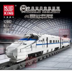 MouldKing 12002 12002CX Mould King 12002 12002CX non  HÀI HÒA CRH2A EMU bộ đồ chơi xếp lắp ráp ghép mô hình Trains WORLD RAILWAY CRH2 HIGH-SPEED TRAIN Tàu Hỏa 2646 khối