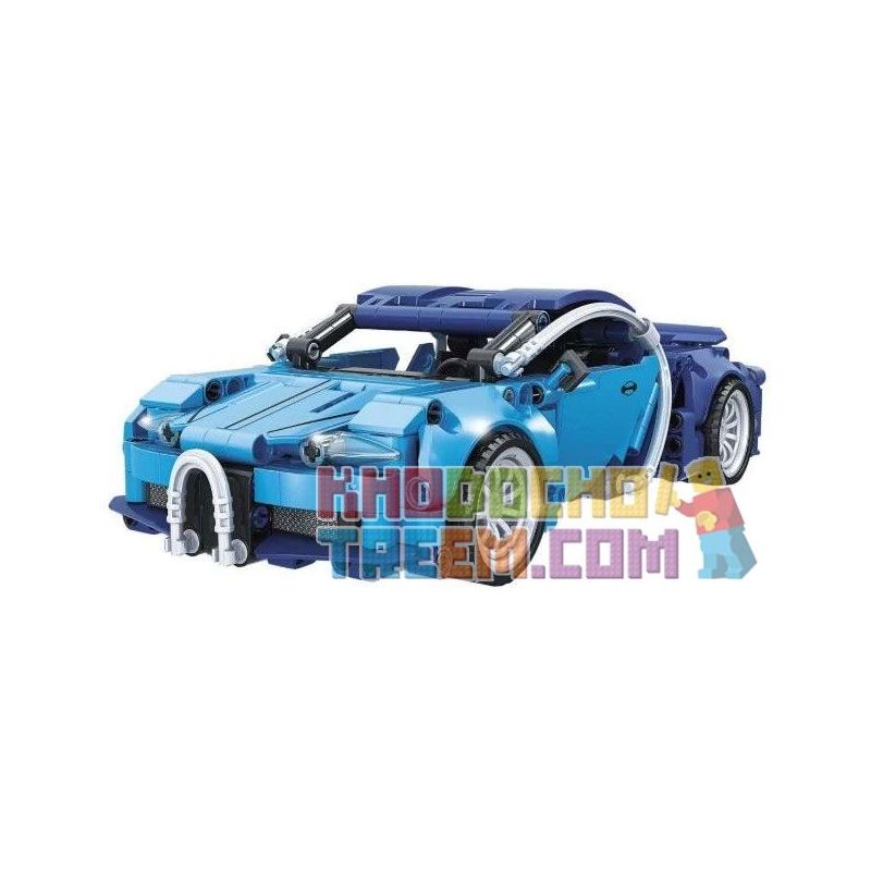 Winner 7093 WOMA C0904 0904 non Lego XE THỂ THAO BUGATTI 1:18 tỷ lệ 1:18 bộ đồ chơi xếp lắp ráp ghép mô hình Technic TECHINQUE SPORTS CAR Kỹ Thuật Công Nghệ Cao Mô Hình Phương Tiện 363 khối