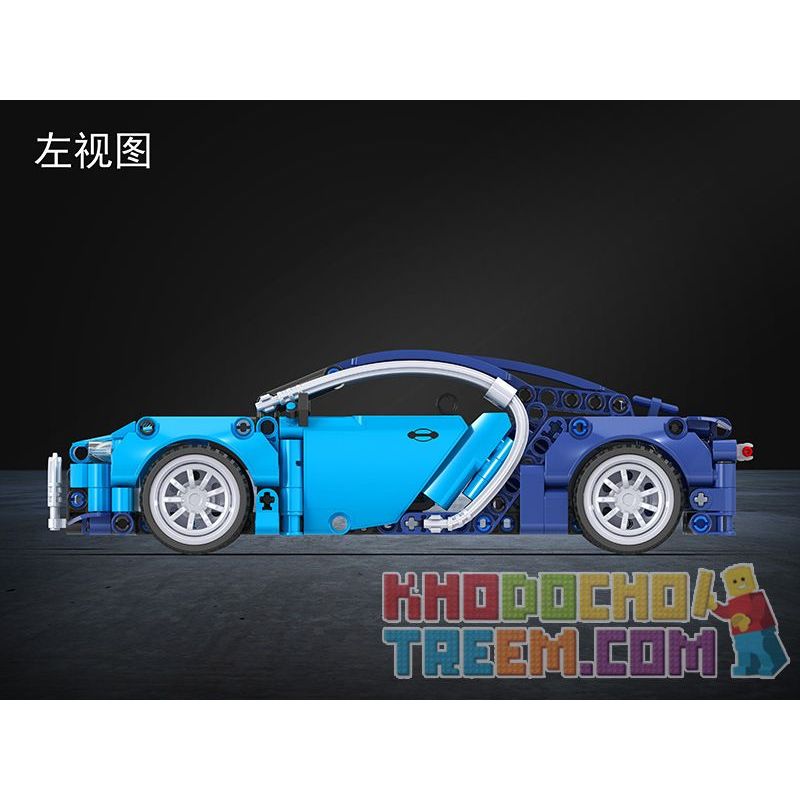 Winner 7093 WOMA C0904 0904 non  XE THỂ THAO BUGATTI 1:18 tỷ lệ 1:18 bộ đồ chơi xếp lắp ráp ghép mô hình  TECHINQUE SPORTS CAR Kỹ Thuật Công Nghệ Cao Mô Hình Phương Tiện 363 khối