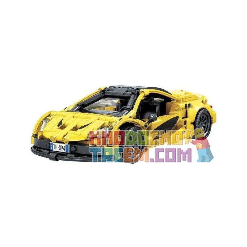 Winner 7094 WOMA C0905 0905 non Lego ĐỘ LẠI SIÊU XE THỂ THAO MCLAREN P1 1:18 tỷ lệ 1:18 bộ đồ chơi xếp lắp ráp ghép mô hình Technic TECHINQUE SPORTS CAR MCLAREN P1 Kỹ Thuật Công Nghệ Cao Mô Hình Phương Tiện 378 khối