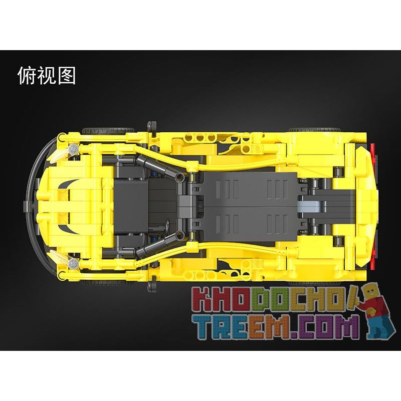 Winner 7094 WOMA C0905 0905 non  ĐỘ LẠI SIÊU XE THỂ THAO MCLAREN P1 1:18 tỷ lệ 1:18 bộ đồ chơi xếp lắp ráp ghép mô hình  TECHINQUE SPORTS CAR MCLAREN P1 Kỹ Thuật Công Nghệ Cao Mô Hình Phương Tiện 378 khối