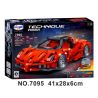 Winner 7095 WOMA C0902 0902 non  KÉO LÙI XE THỂ THAO FERRARI 1:18 tỷ lệ 1:18 bộ đồ chơi xếp lắp ráp ghép mô hình  TECHINQUE SPORTS CAR Kỹ Thuật Công Nghệ Cao Mô Hình Phương Tiện 388 khối