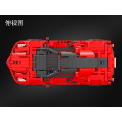 Winner 7095 WOMA C0902 0902 non  KÉO LÙI XE THỂ THAO FERRARI 1:18 tỷ lệ 1:18 bộ đồ chơi xếp lắp ráp ghép mô hình  TECHINQUE SPORTS CAR Kỹ Thuật Công Nghệ Cao Mô Hình Phương Tiện 388 khối
