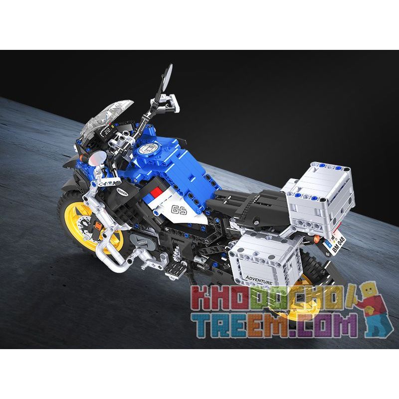 Winner 7048 non  MÔ TÔ MẠO HIỂM BMW R1250 GS HP 6 tỷ lệ 1:6 bộ đồ chơi xếp lắp ráp ghép mô hình  TECHINQUE ADVENTURE MOTORCYCLE Kỹ Thuật Công Nghệ Cao Mô Hình Phương Tiện 948 khối