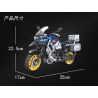 Winner 7048 non  MÔ TÔ MẠO HIỂM BMW R1250 GS HP 6 tỷ lệ 1:6 bộ đồ chơi xếp lắp ráp ghép mô hình  TECHINQUE ADVENTURE MOTORCYCLE Kỹ Thuật Công Nghệ Cao Mô Hình Phương Tiện 948 khối