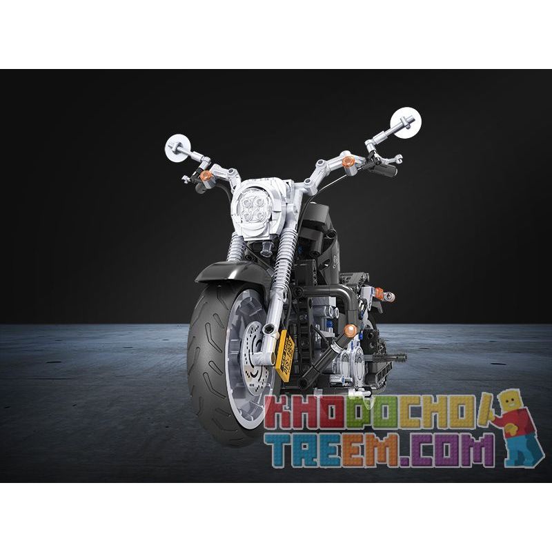 Winner 7049 non  MÔ TÔ MỸ HARLEY 1 6 tỷ lệ 1:6 bộ đồ chơi xếp lắp ráp ghép mô hình  TECHINQUE AMERICAN CHOPPER Kỹ Thuật Công Nghệ Cao Mô Hình Phương Tiện 709 khối