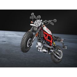 Winner 7053 non  LEO NÚI MÔ TÔ 1 6 tỷ lệ 1:6 bộ đồ chơi xếp lắp ráp ghép mô hình  TECHINQUE SCRAMBLER MOTORCYCLE Kỹ Thuật Công Nghệ Cao Mô Hình Phương Tiện 611 khối