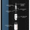 DK 7022 non  XE PHÓNG SATURN 5 bộ đồ chơi xếp lắp ráp ghép mô hình Mini Modular SATURN V CARRIER ROCKET Đường Phố Thu Nhỏ 425 khối