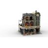 1995 20260 JIESTAR 89101 REBRICKABLE MOC-40173 40173 MOC40173 SUPER 18K K125 non  NHÀ HÀNG HOÀI CỔ bộ đồ chơi xếp lắp ráp ghép mô hình Creator DOWNTOWN DINER - APOCALYPSE VERSION Sáng Tạo 2438 khối