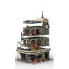 1995 20260 JIESTAR 89101 REBRICKABLE MOC-40173 40173 MOC40173 SUPER 18K K125 non  NHÀ HÀNG HOÀI CỔ bộ đồ chơi xếp lắp ráp ghép mô hình Creator DOWNTOWN DINER - APOCALYPSE VERSION Sáng Tạo 2438 khối