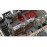1995 20260 JIESTAR 89101 REBRICKABLE MOC-40173 40173 MOC40173 SUPER 18K K125 non  NHÀ HÀNG HOÀI CỔ bộ đồ chơi xếp lắp ráp ghép mô hình Creator DOWNTOWN DINER - APOCALYPSE VERSION Sáng Tạo 2438 khối