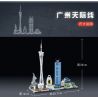 KAIYU K86108 86108 non  ĐƯỜNG CHÂN TRỜI QUẢNG CHÂU bộ đồ chơi xếp lắp ráp ghép mô hình Architecture PARTICLES OF EVERYTHING Công Trình Kiến Trúc 680 khối