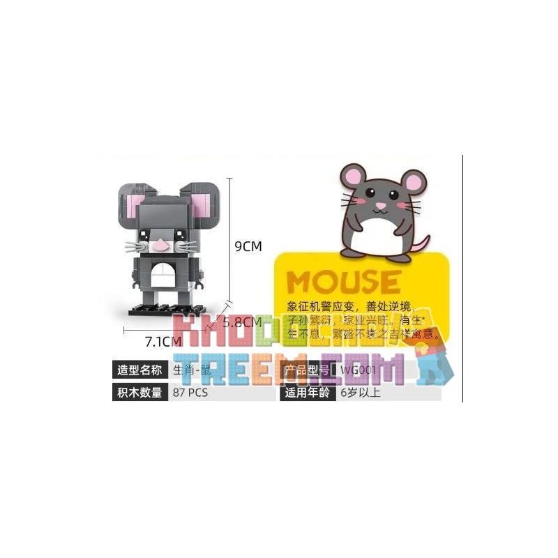 WANGE WG001 WG002 WG003 WG004 WG005 WG006 WG007 WG008 WG009 WG010 WG011 WG012 non  CUNG HOÀNG ĐẠO bộ đồ chơi xếp lắp ráp ghép mô hình Brickheadz BRICK DOLLZ Nhân Vật Đầu To 87 khối