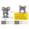 WANGE WG001 WG002 WG003 WG004 WG005 WG006 WG007 WG008 WG009 WG010 WG011 WG012 non  CUNG HOÀNG ĐẠO bộ đồ chơi xếp lắp ráp ghép mô hình Brickheadz BRICK DOLLZ Nhân Vật Đầu To 87 khối