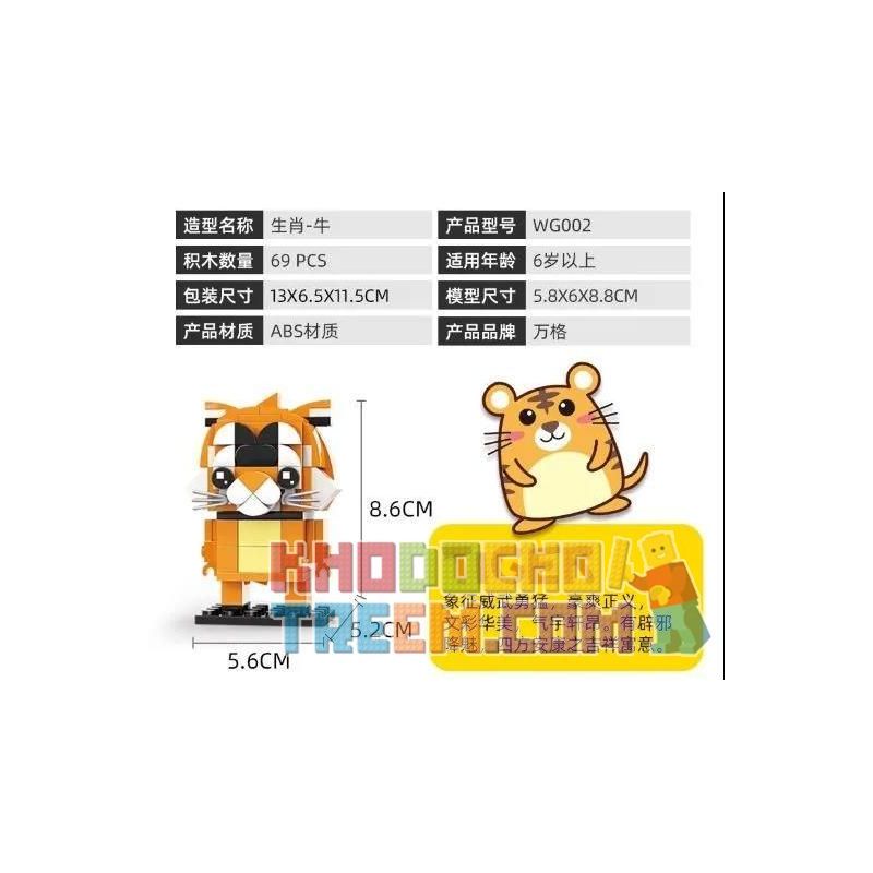 WANGE WG001 WG002 WG003 WG004 WG005 WG006 WG007 WG008 WG009 WG010 WG011 WG012 non  CUNG HOÀNG ĐẠO bộ đồ chơi xếp lắp ráp ghép mô hình Brickheadz BRICK DOLLZ Nhân Vật Đầu To 87 khối