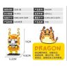 WANGE WG001 WG002 WG003 WG004 WG005 WG006 WG007 WG008 WG009 WG010 WG011 WG012 non  CUNG HOÀNG ĐẠO bộ đồ chơi xếp lắp ráp ghép mô hình Brickheadz BRICK DOLLZ Nhân Vật Đầu To 87 khối