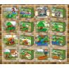 ZHEGAO QL0565 0565 non  VALANGRIA MANOR 16 KẾT HỢP bộ đồ chơi xếp lắp ráp ghép mô hình Minecraft Game Xây Dựng