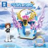 ZHEGAO QL1113 1113 non  CÔNG VIÊN TUYẾT 8 KẾT HỢP bộ đồ chơi xếp lắp ráp ghép mô hình Disney Princess WINDSOR CASTIC Công Chúa 359 khối