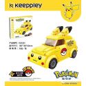 KEEPPLEY K20205 20205 non Lego PIKAIXIAO MINI CAR. bộ đồ chơi xếp lắp ráp ghép mô hình Pokémon POKEMON