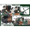 SLUBAN M38-B0839 B0839 0839 M38B0839 38-B0839 non  XE TĂNG CHIẾN ĐẤU CHỦ LỰC LEOPARD 2A5 bộ đồ chơi xếp lắp ráp ghép mô hình Racers LEOPARD 2A5 MBT Đua Tốc Độ 766 khối
