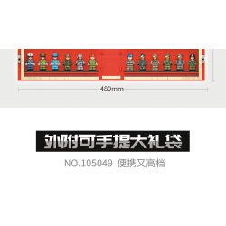 SEMBO 105049 non  1927.8.1 BẢN TRI ÂN QUÂN ĐỘI GIẢI PHÓNG NHÂN DÂN TRUNG QUỐC PHIÊN TUYỂN TẬP LINH HỒN bộ đồ chơi xếp lắp ráp ghép mô hình Military Army 1927.8.1 CHINESE ARMY SOUL Quân Sự Bộ Đội 1374 khối