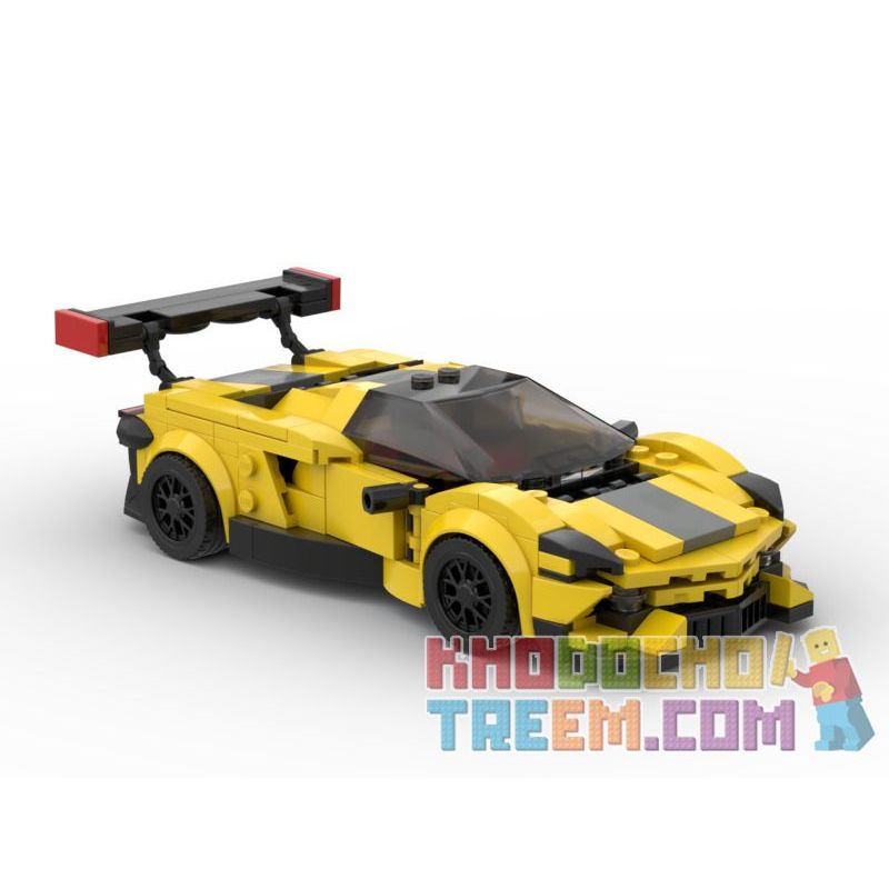 LW 5008 PanlosBrick 666019 Panlos Brick 666019 REBRICKABLE MOC-41290 41290 MOC41290 RAEL ENTERTAINMENT 50009 non  CHEVROLET KERVET C8R XE THỂ THAO bộ đồ chơi xếp lắp ráp ghép mô hình Speed Champions Racing Cars CHEVROLET C8R Đua Xe Công Thức 314 khối