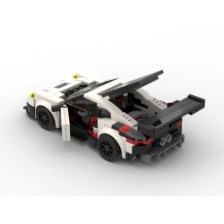 REBRICKABLE MOC-43399 43399 MOC43399 RAEL ENTERTAINMENT 50009 non  PORSCHE 911 RSR. bộ đồ chơi xếp lắp ráp ghép mô hình Speed Champions Racing Cars Đua Xe Công Thức 298 khối