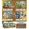 ZHEGAO QL1718 1718 non  LIÊN MINH CHINH PHỤC KHỦNG LONG bộ đồ chơi xếp lắp ráp ghép mô hình Jurassic World DINOSAUR Thế Giới Khủng Long 714 khối
