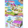 ZHEGAO QL1163 1163 non  CÔNG VIÊN GIẢI TRÍ 4 TỔ HỢP bộ đồ chơi xếp lắp ráp ghép mô hình  HIPS Các Bạn Gái 386 khối