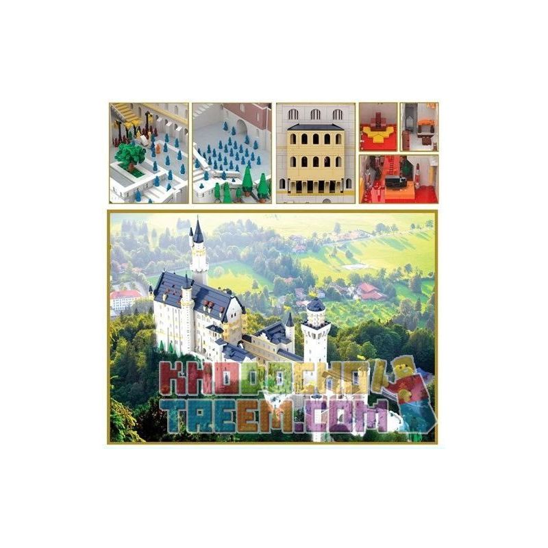 KAIYU K86201 86201 non  LÂU ĐÀI NEUSCHWANSTEIN BAVARIA ĐỨC bộ đồ chơi xếp lắp ráp ghép mô hình Creator NEUSCHWANSTEIN CASTLE BAVARIA Sáng Tạo 13500 khối KAIYU K86201 86201 non  LÂU ĐÀI NEUSCHWANSTEIN BAVARIA ĐỨC bộ đồ chơi xếp lắp ráp ghép mô hình Creator NEUSCHWANSTEIN CASTLE BAVARIA Sáng Tạo 13500 khối
