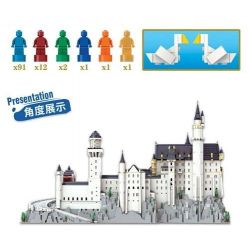 KAIYU K86201 86201 non  LÂU ĐÀI NEUSCHWANSTEIN BAVARIA ĐỨC bộ đồ chơi xếp lắp ráp ghép mô hình Creator NEUSCHWANSTEIN CASTLE BAVARIA Sáng Tạo 13500 khối KAIYU K86201 86201 non  LÂU ĐÀI NEUSCHWANSTEIN BAVARIA ĐỨC bộ đồ chơi xếp lắp ráp ghép mô hình Creator NEUSCHWANSTEIN CASTLE BAVARIA Sáng Tạo 13500 khối