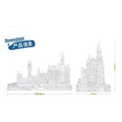 KAIYU K86201 86201 non  LÂU ĐÀI NEUSCHWANSTEIN BAVARIA ĐỨC bộ đồ chơi xếp lắp ráp ghép mô hình Creator NEUSCHWANSTEIN CASTLE BAVARIA Sáng Tạo 13500 khối KAIYU K86201 86201 non  LÂU ĐÀI NEUSCHWANSTEIN BAVARIA ĐỨC bộ đồ chơi xếp lắp ráp ghép mô hình Creator NEUSCHWANSTEIN CASTLE BAVARIA Sáng Tạo 13500 khối