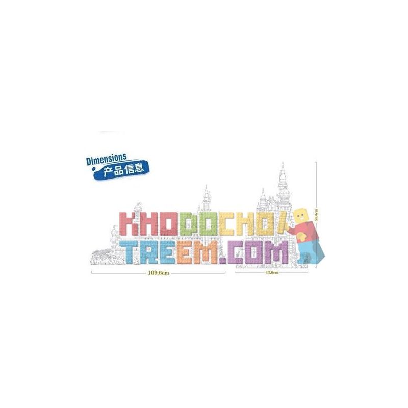 KAIYU K86201 86201 non  LÂU ĐÀI NEUSCHWANSTEIN BAVARIA ĐỨC bộ đồ chơi xếp lắp ráp ghép mô hình Creator NEUSCHWANSTEIN CASTLE BAVARIA Sáng Tạo 13500 khối KAIYU K86201 86201 non  LÂU ĐÀI NEUSCHWANSTEIN BAVARIA ĐỨC bộ đồ chơi xếp lắp ráp ghép mô hình Creator NEUSCHWANSTEIN CASTLE BAVARIA Sáng Tạo 13500 khối